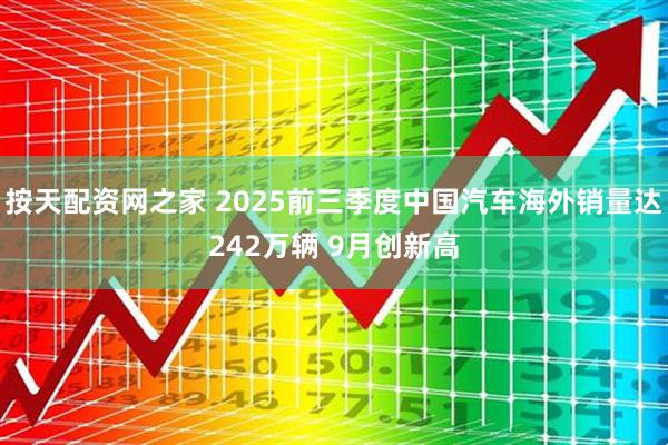 按天配资网之家 2025前三季度中国汽车海外销量达242万辆 9月创新高